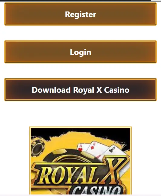 Royal x casino download